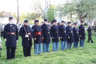 114th Infantry participates